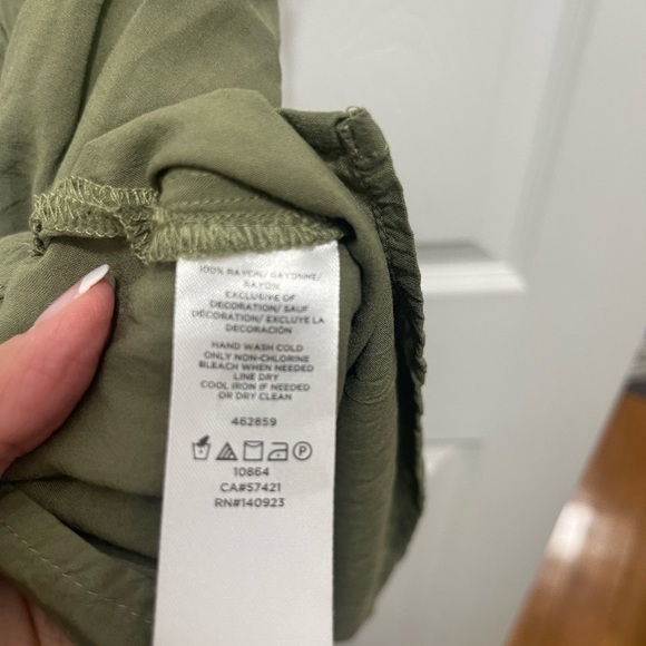 LOFT tank top, extra small green - Picture 7 of 11